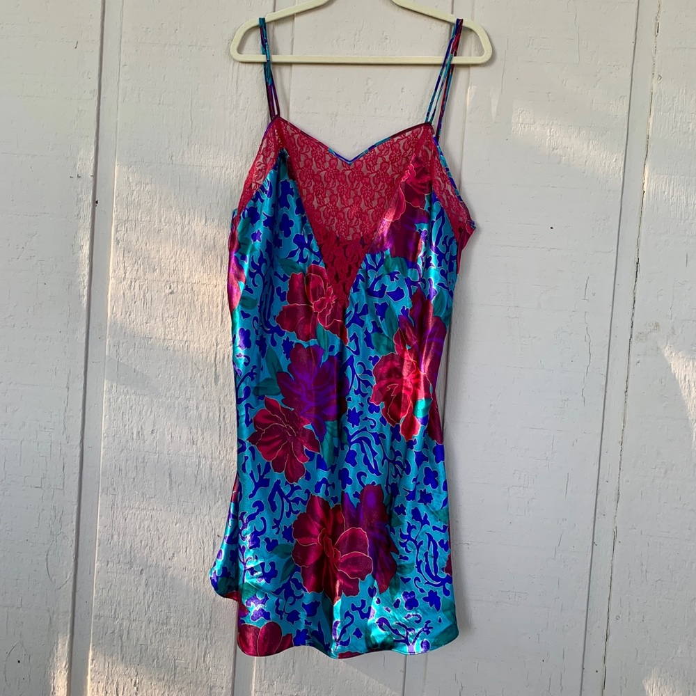 Vintage plus size slip dress